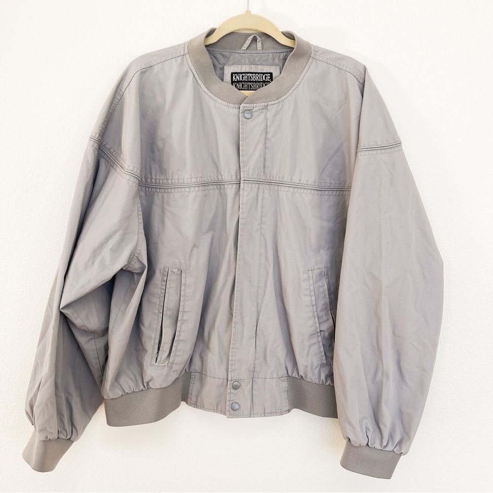 Vintage Knightsbridge Golf Jacket Gray